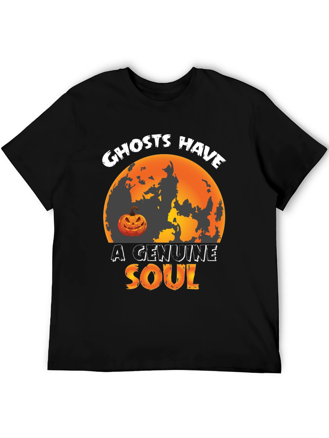 Ghosts Have A Genuine Soul Halloween T-Shirt