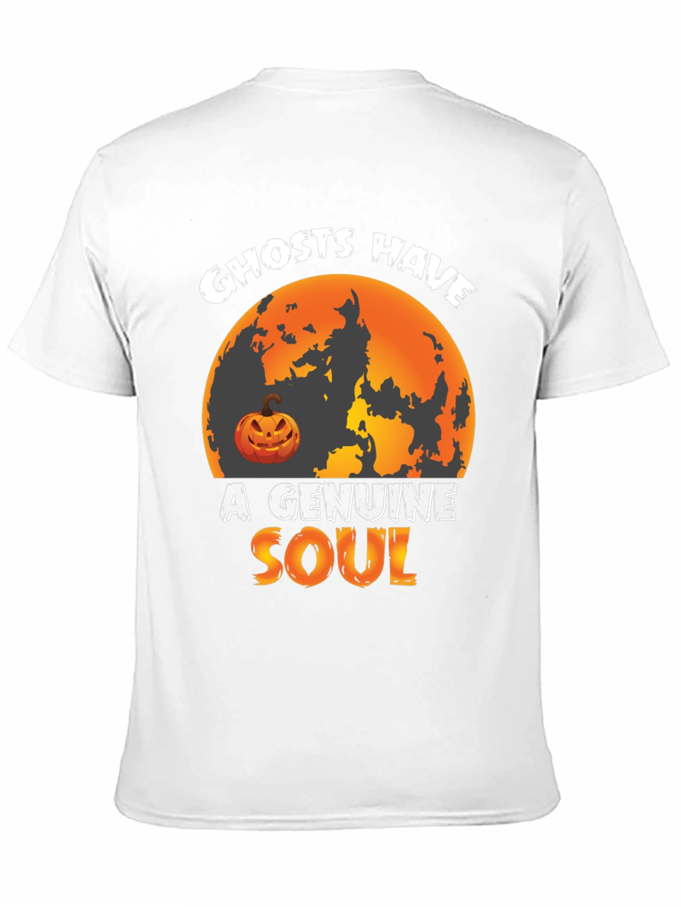 Ghosts Have A Genuine Soul Halloween T-Shirt