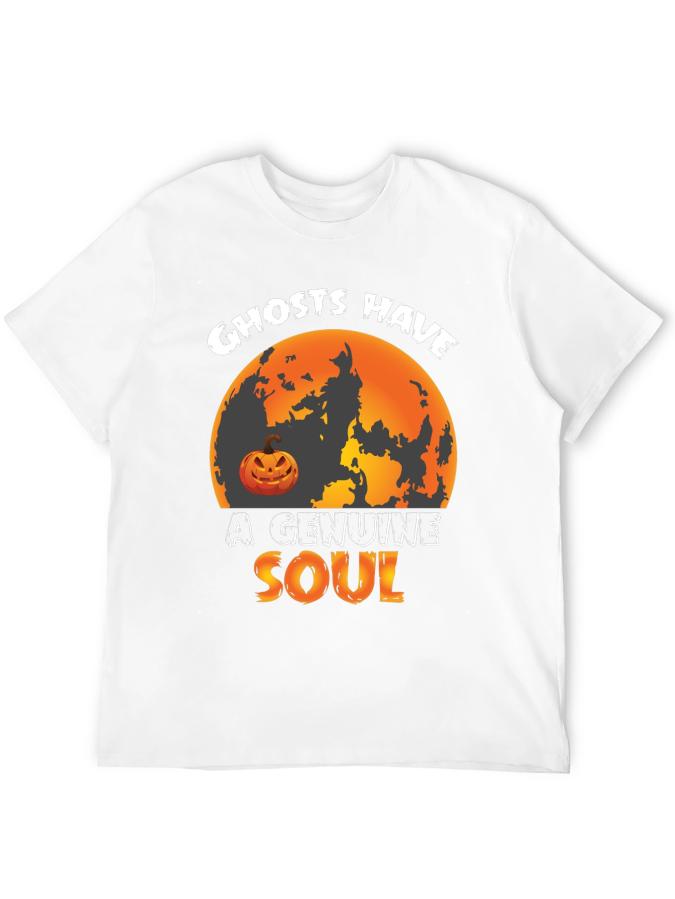 Ghosts Have A Genuine Soul Halloween T-Shirt