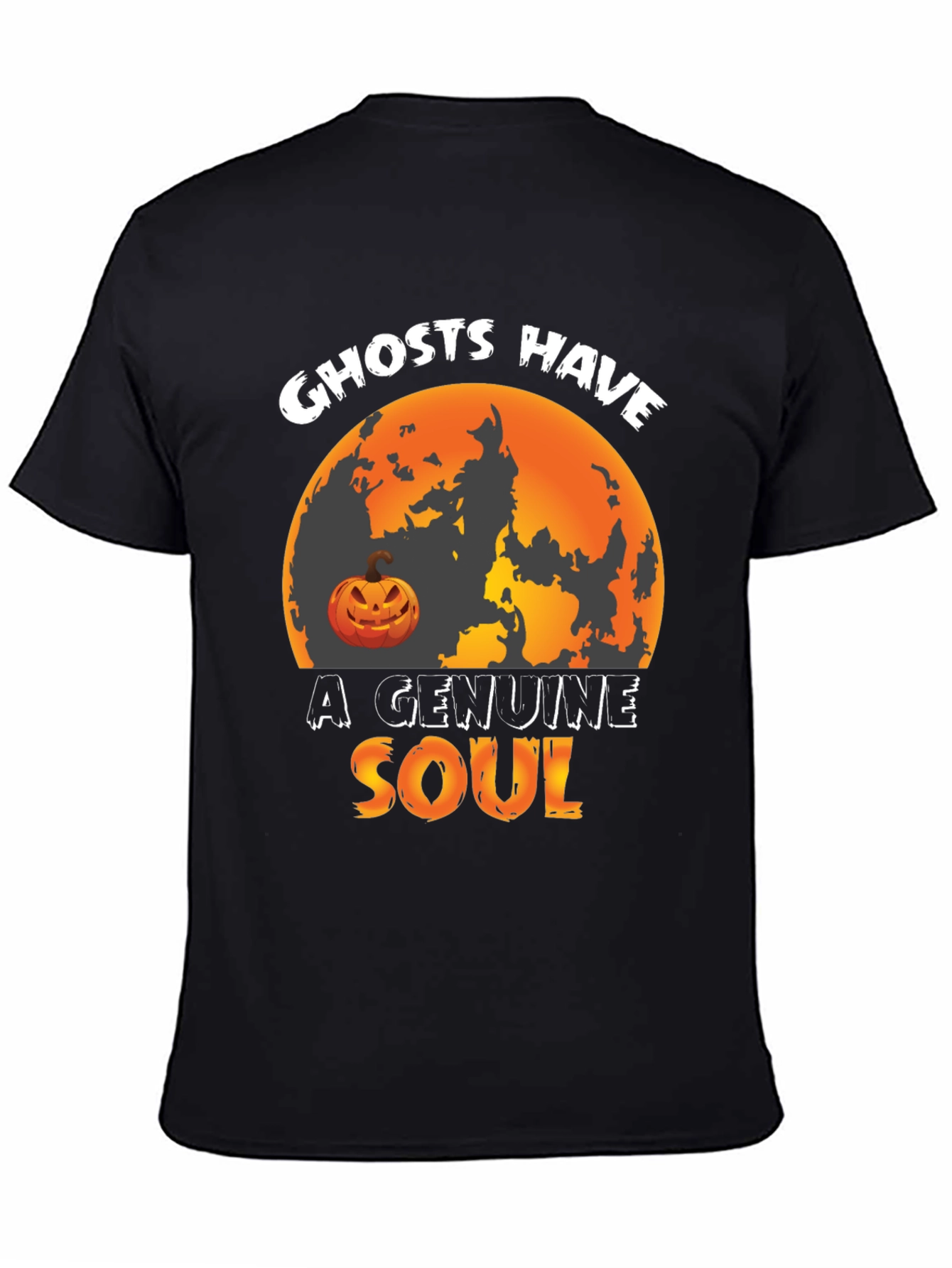 Ghosts Have A Genuine Soul Halloween T-Shirt