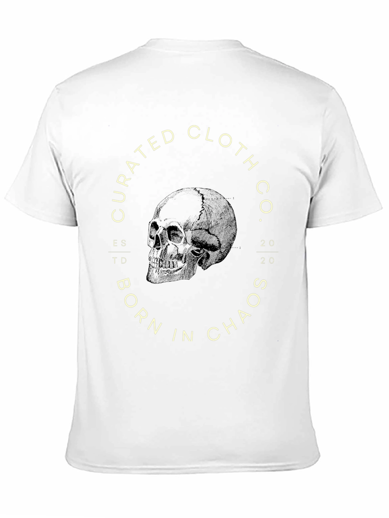 Curated Cloth Co. Skull Graphic Tee