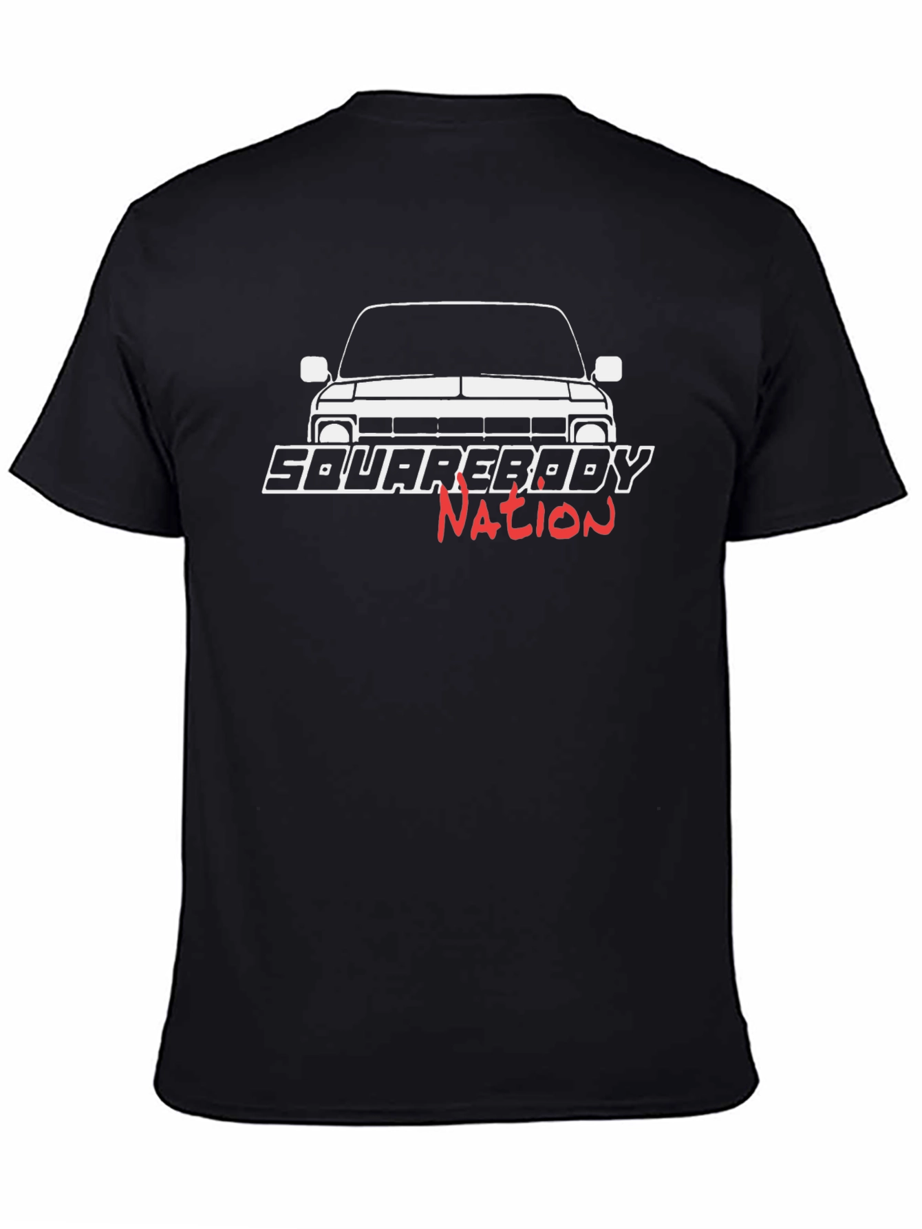 Squarebody Nation Black Graphic Tee