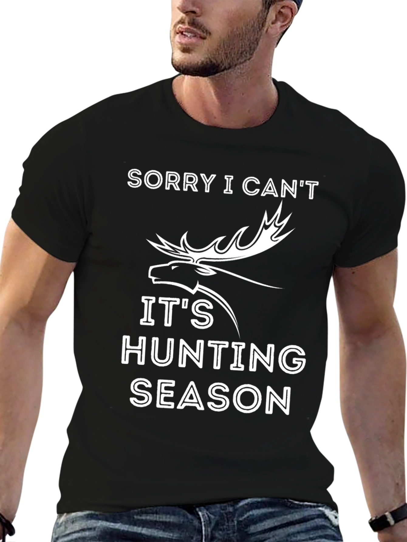 Hunting Season Graphic Tee - Sorry I Cant