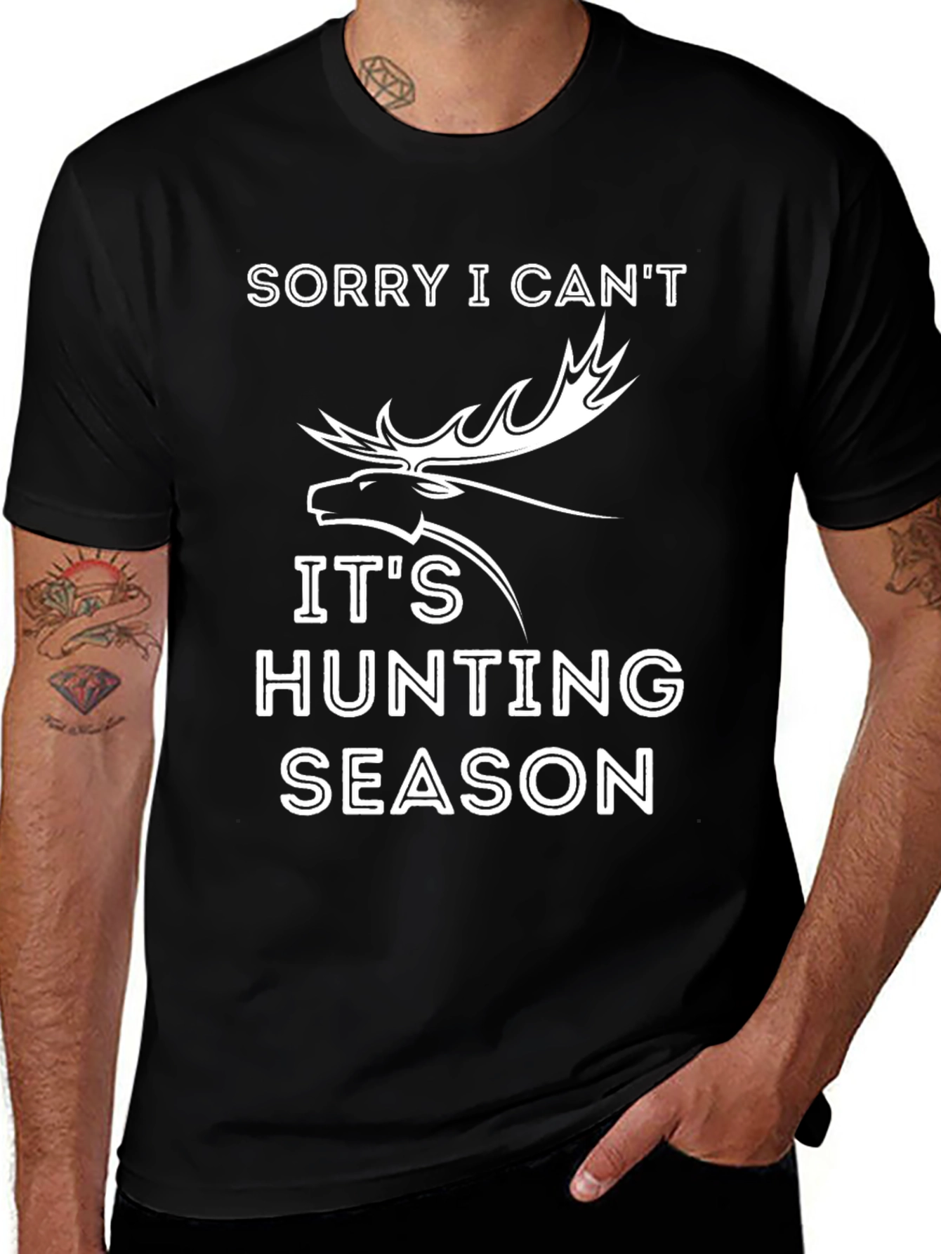 Hunting Season Graphic Tee - Sorry I Cant
