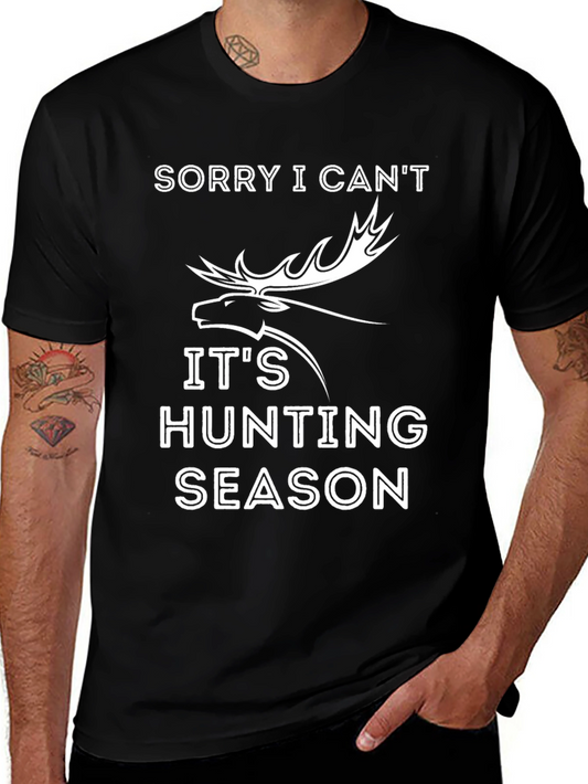 Hunting Season Graphic Tee - Sorry I Cant
