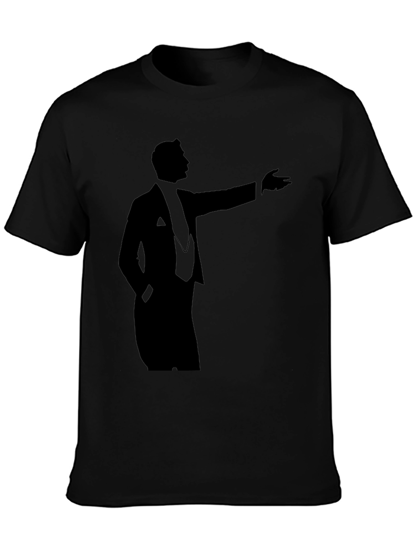 Elegant Silhouette Graphic T-Shirt - Classic Design