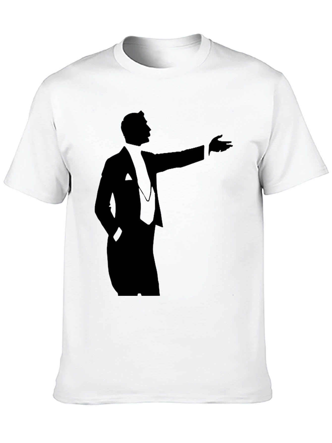 Elegant Silhouette Graphic T-Shirt - Classic Design