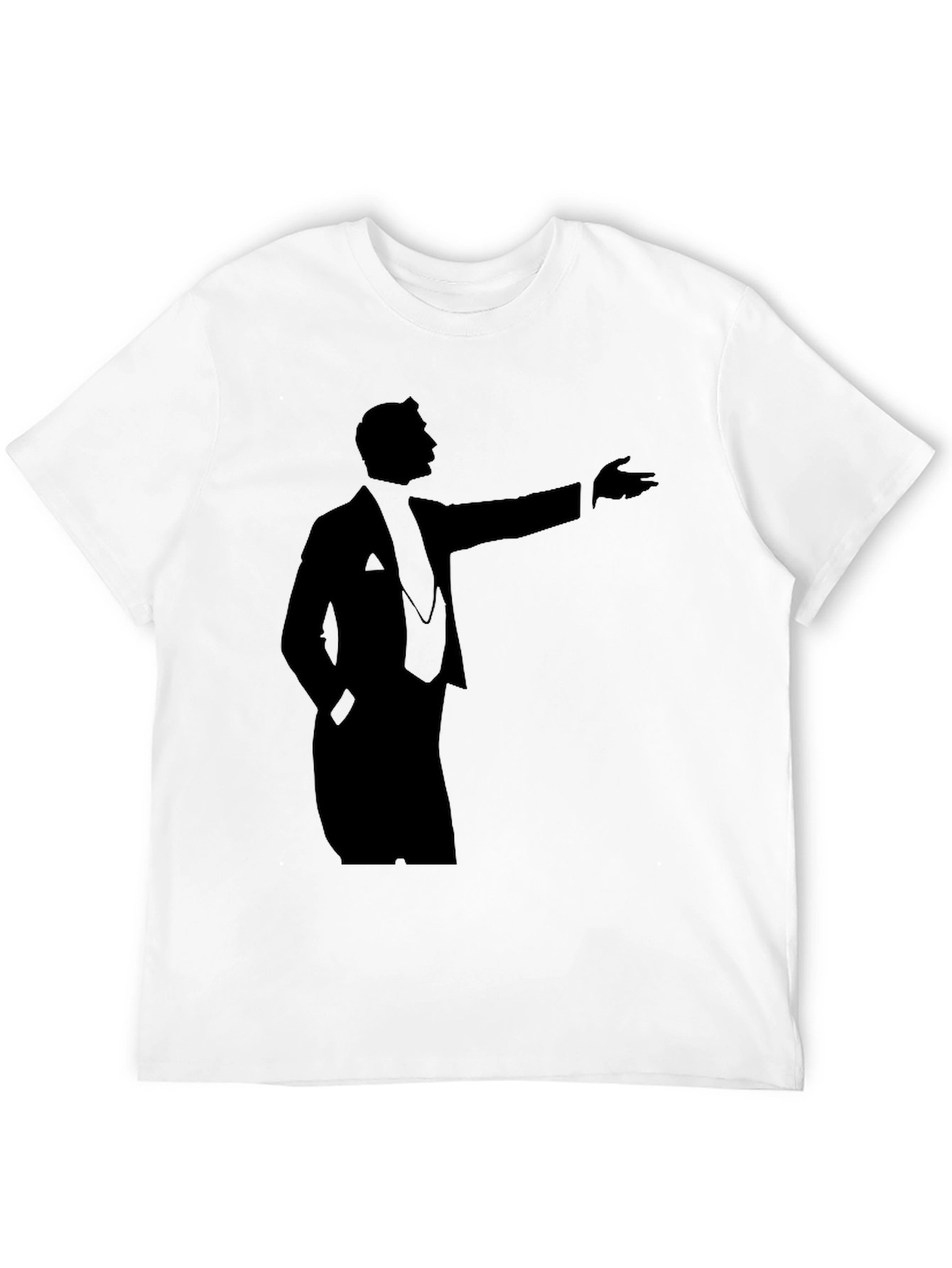 Elegant Silhouette Graphic T-Shirt - Classic Design