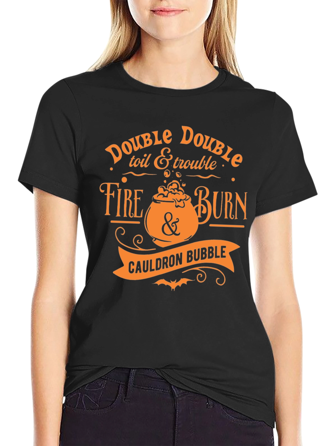 Halloween Cauldron Brew Graphic T-Shirt