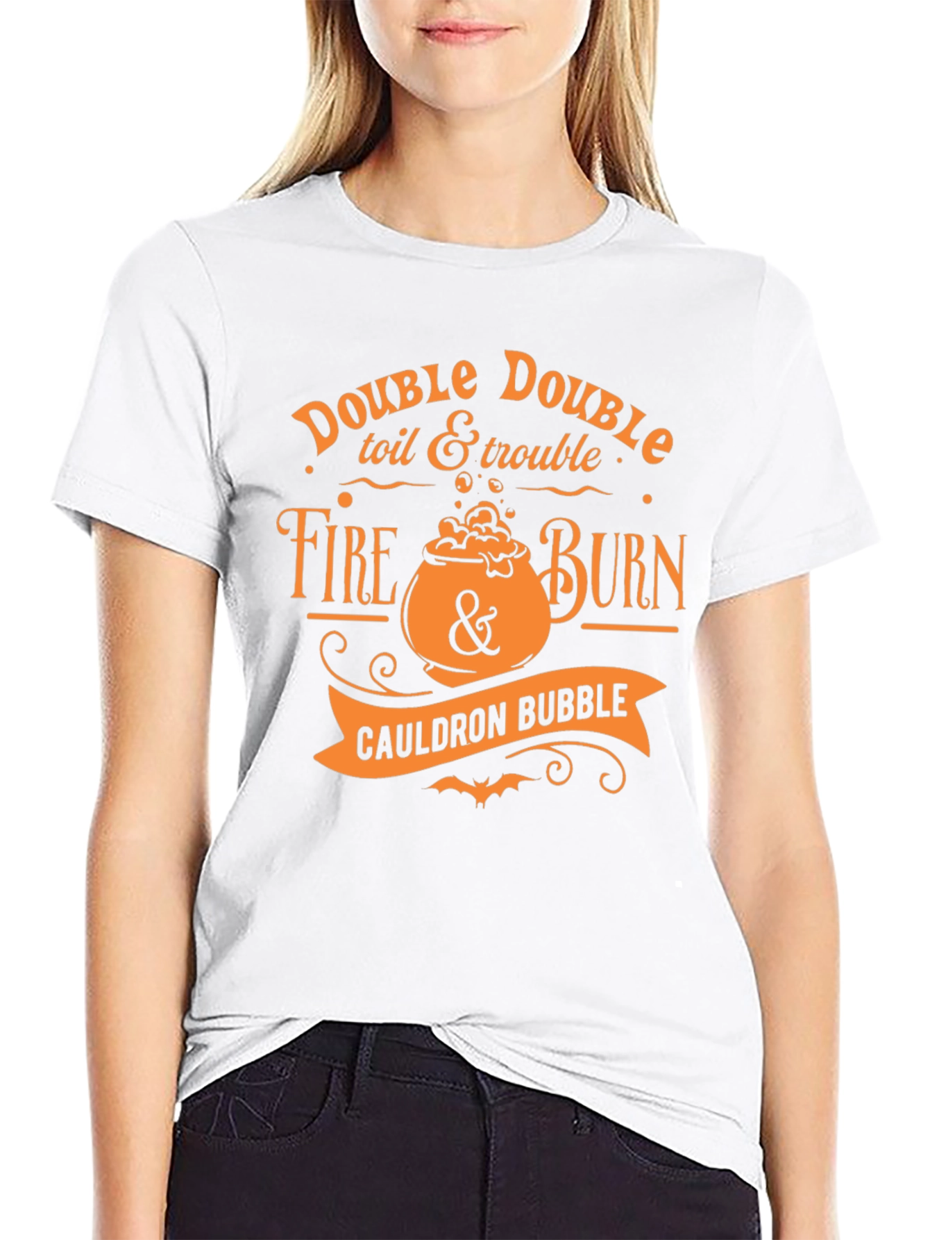 Halloween Cauldron Brew Graphic T-Shirt