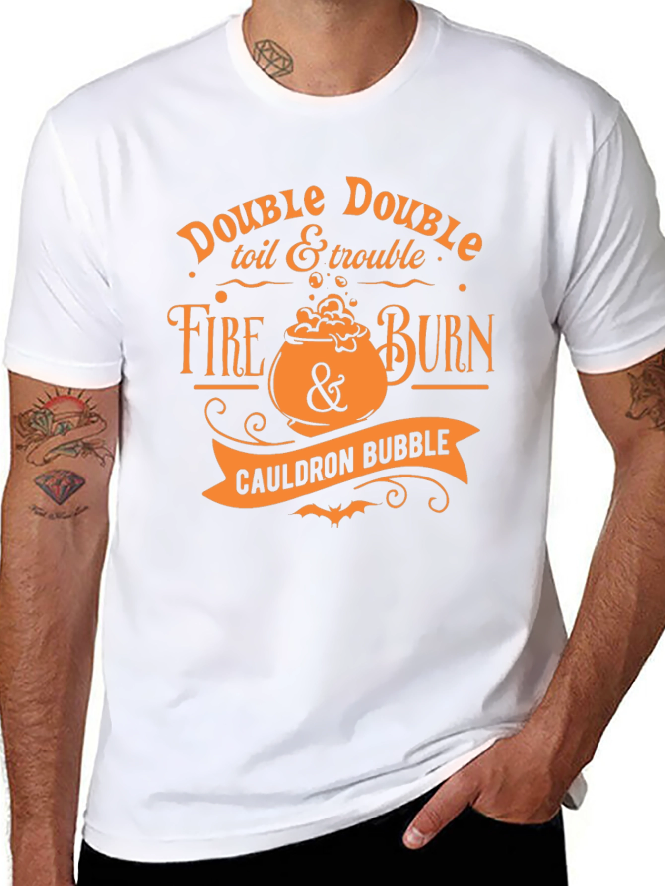 Halloween Cauldron Brew Graphic T-Shirt