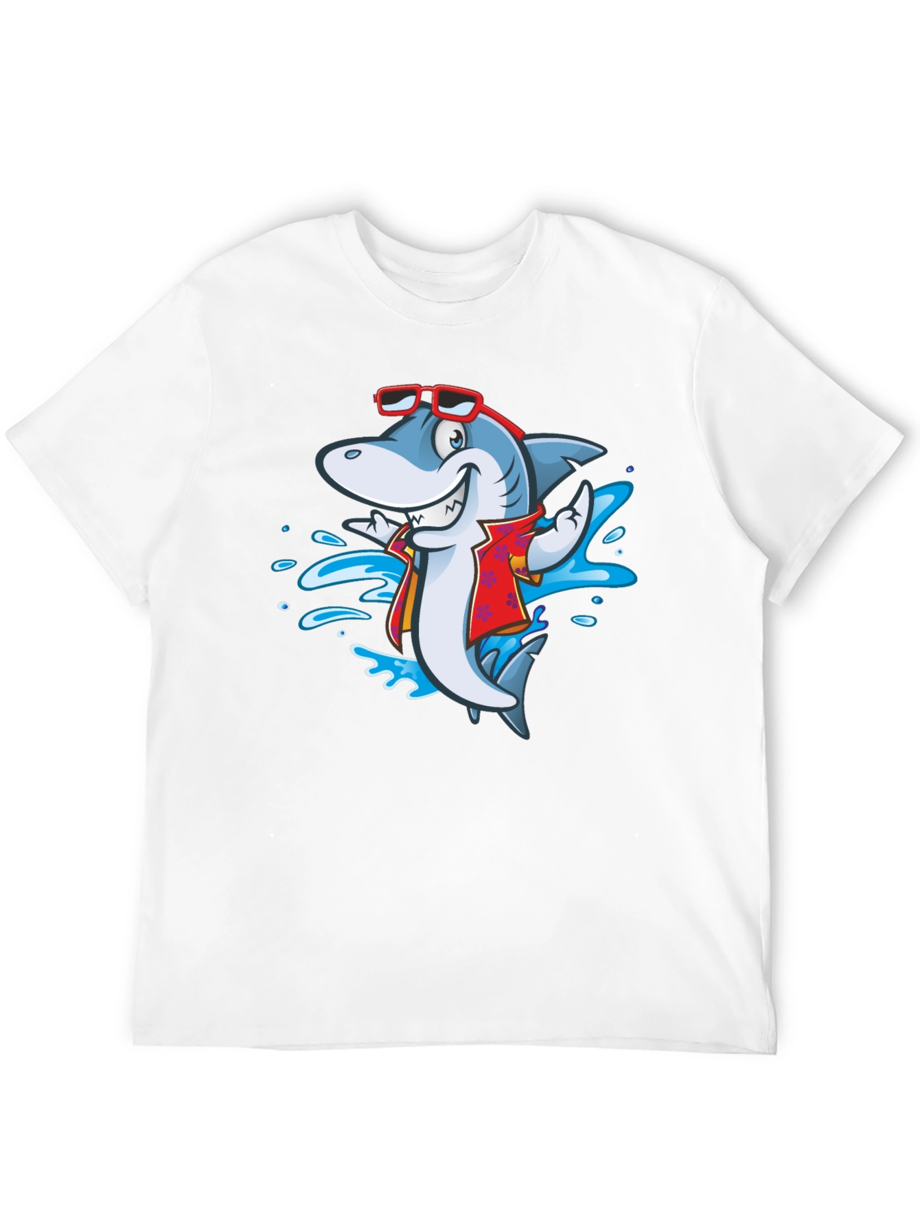 Cool Shark T-Shirt - Vacation Mode On!