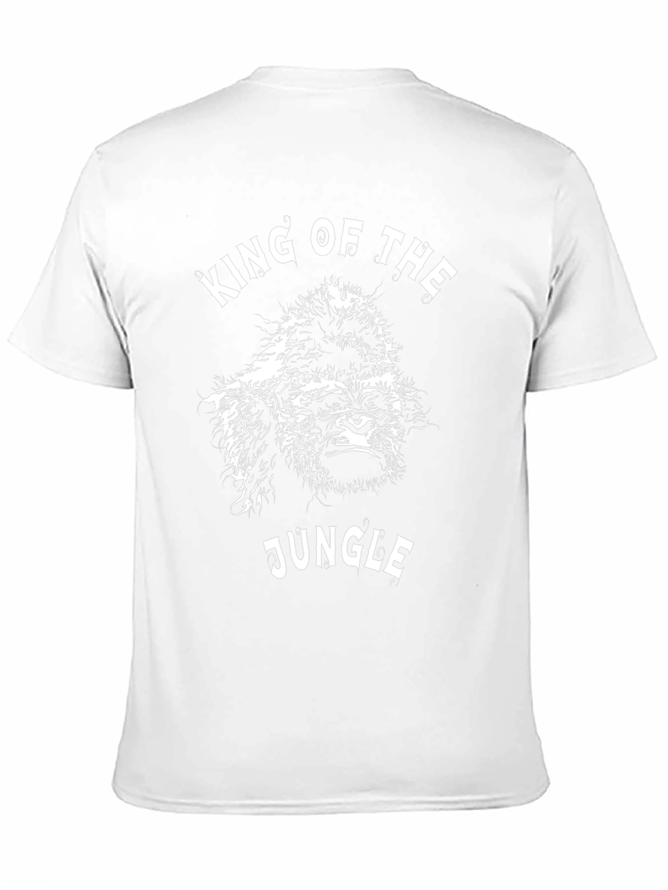 King of the Jungle Gorilla Graphic T-Shirt