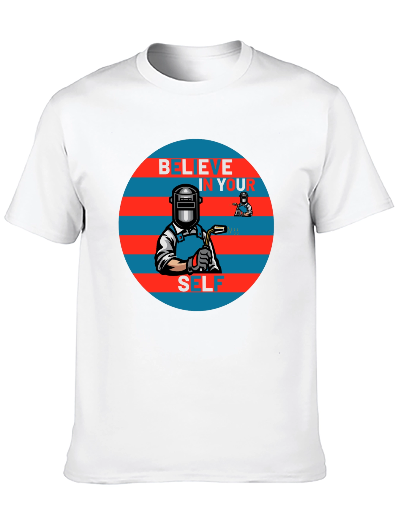 Believe In Yourself Welder Graphic Tee