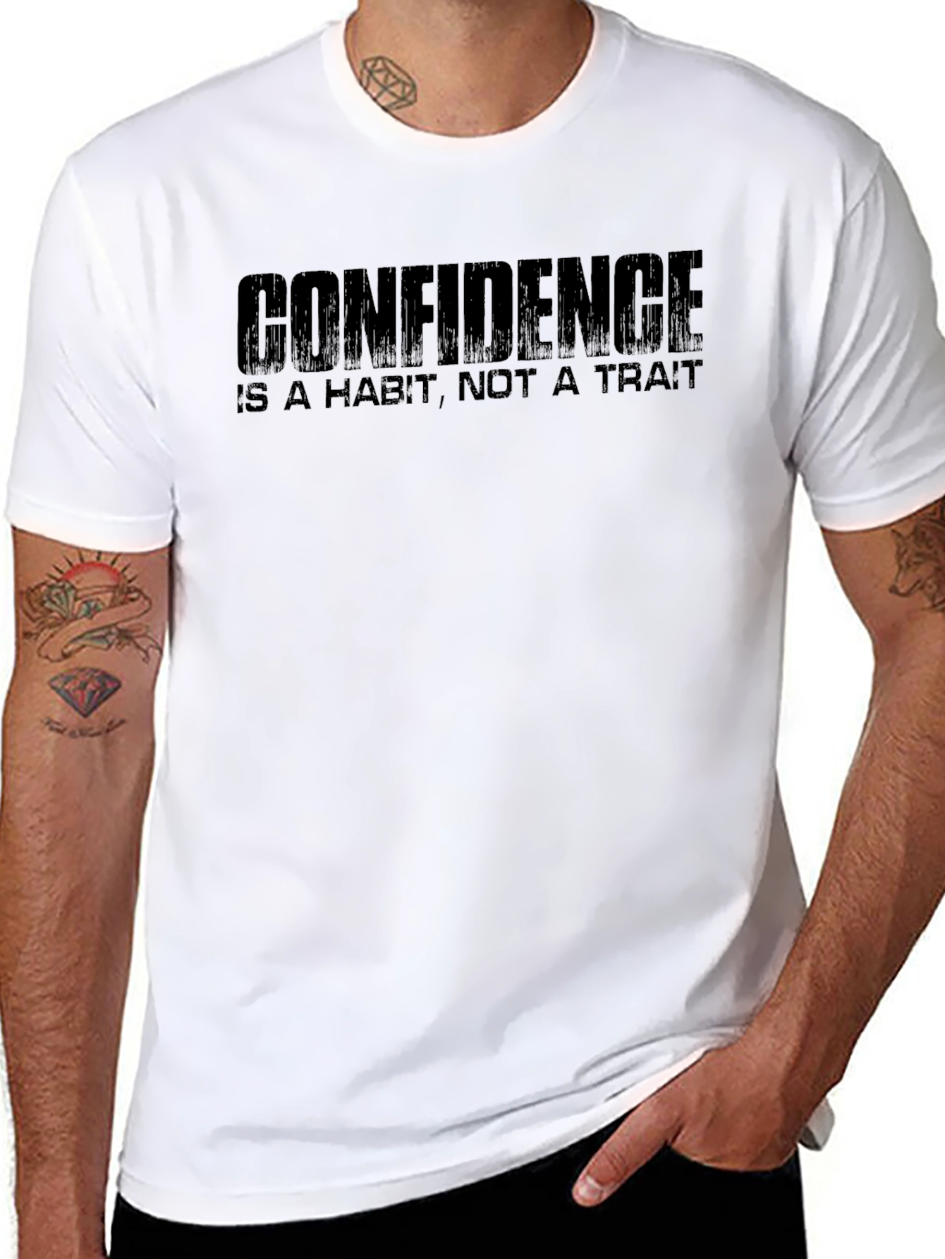 Confidence Habit T-Shirt - Motivational Tee