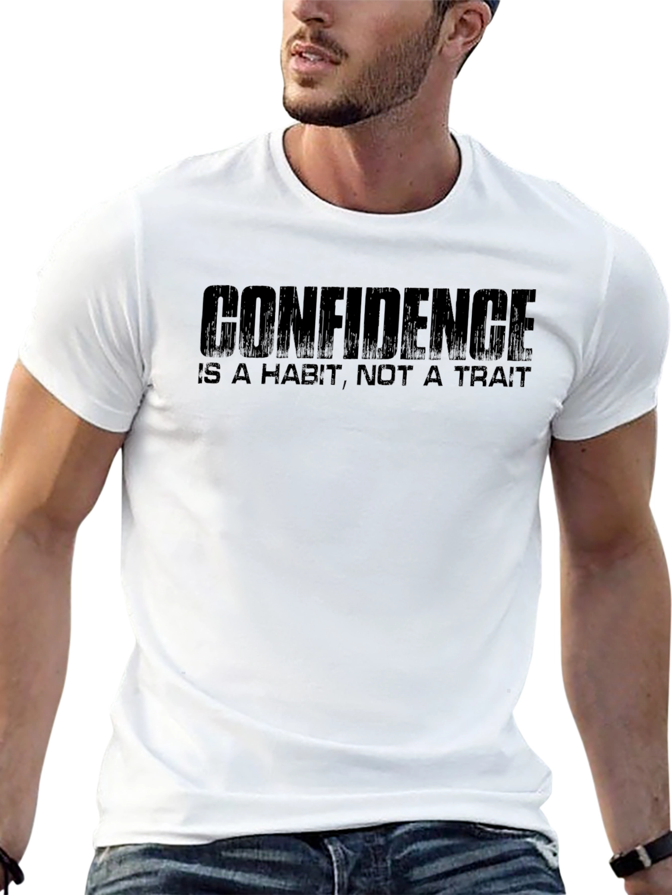 Confidence Habit T-Shirt - Motivational Tee