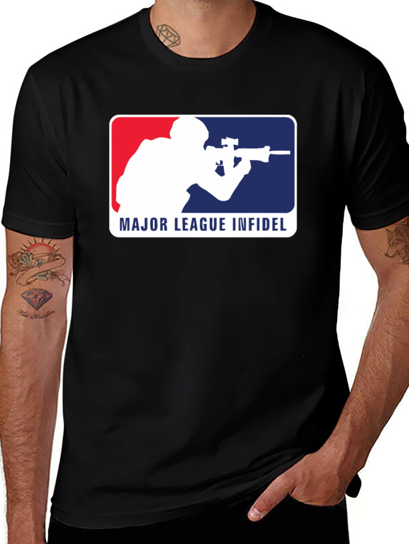 Major League Infidel T-Shirt - Tactical Tee