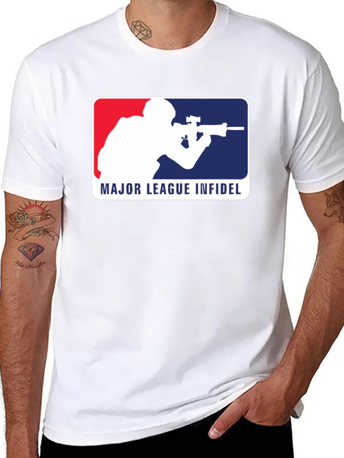 Major League Infidel T-Shirt - Tactical Tee
