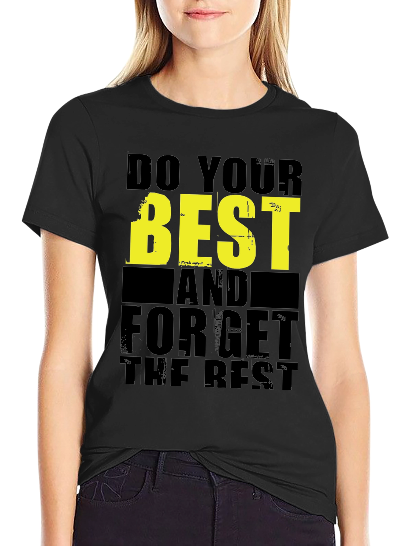 Motivational Graphic T-Shirt - Do Your Best