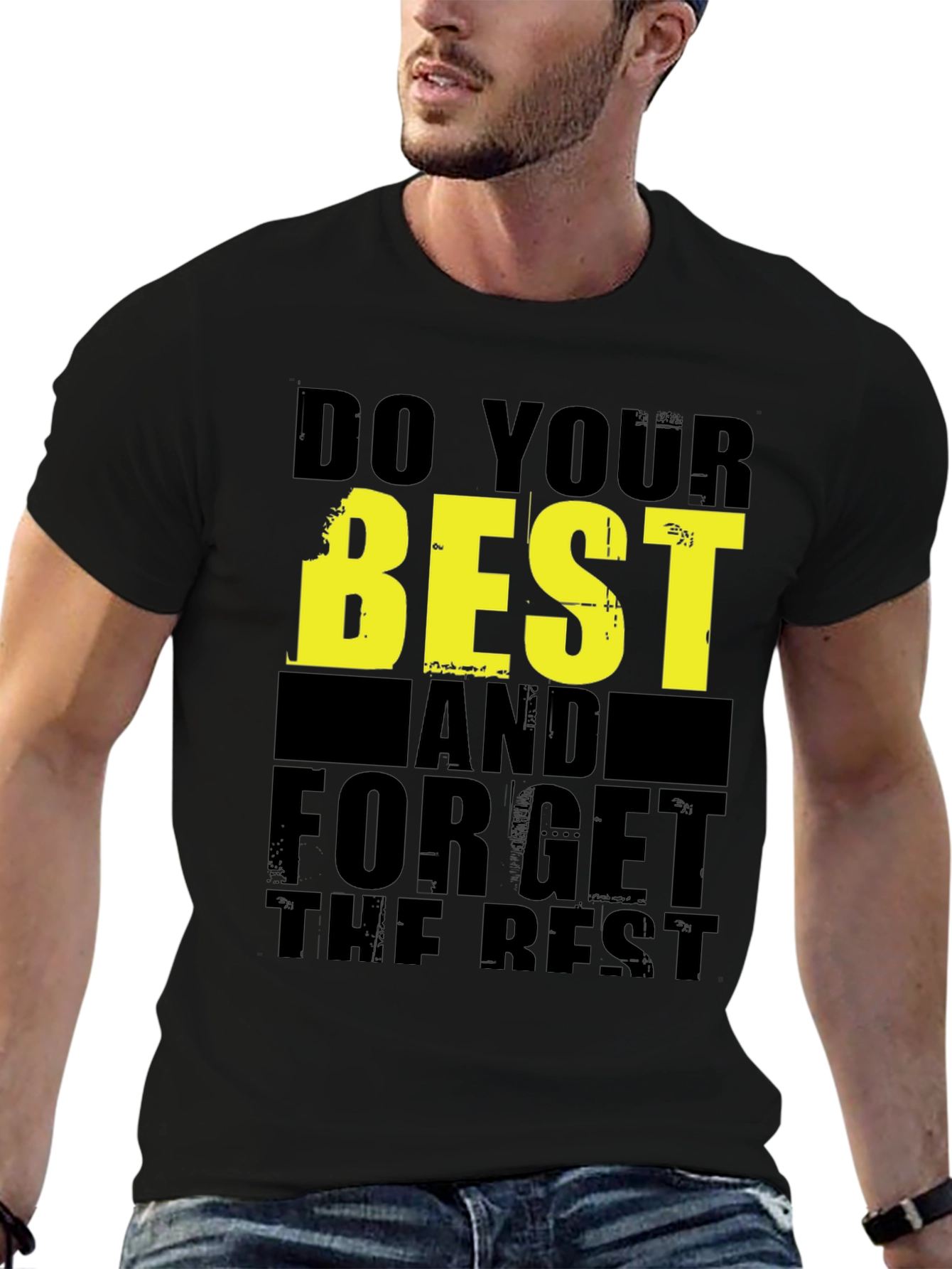 Motivational Graphic T-Shirt - Do Your Best