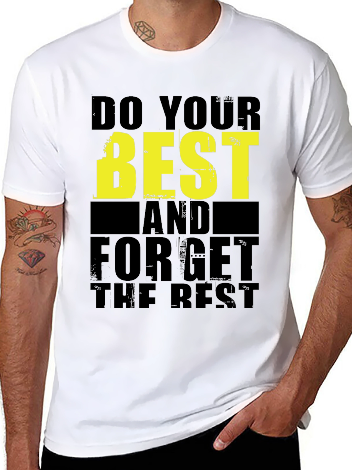 Motivational Graphic T-Shirt - Do Your Best