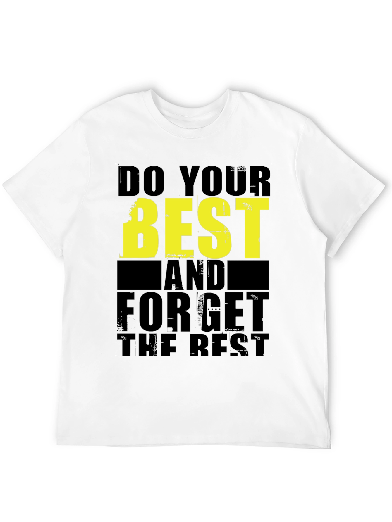 Motivational Graphic T-Shirt - Do Your Best