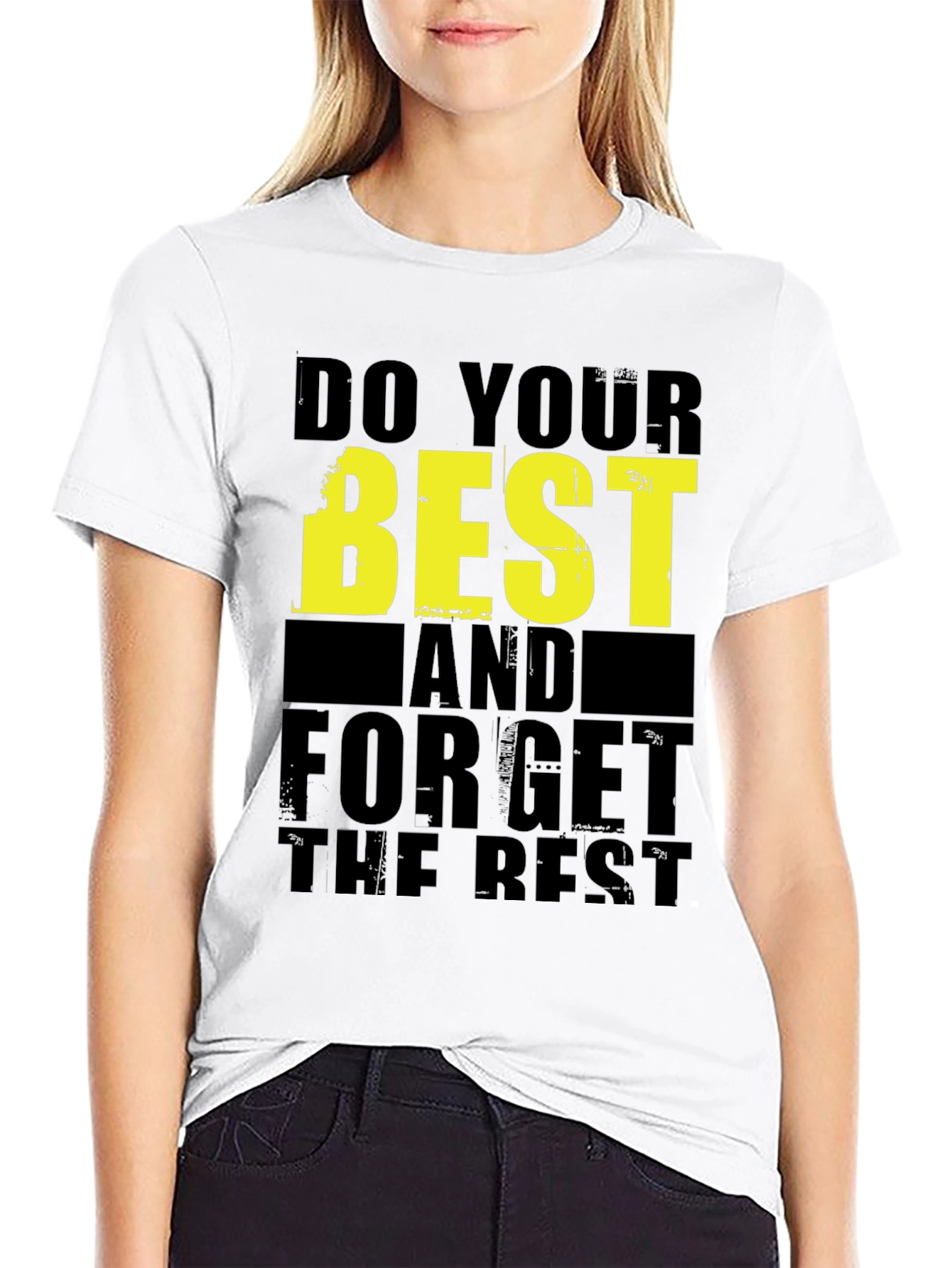 Motivational Graphic T-Shirt - Do Your Best