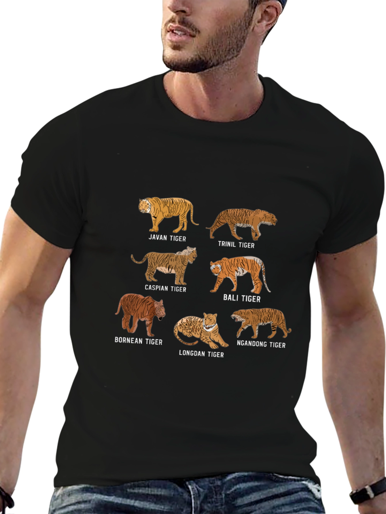 Tiger Species Graphic T-Shirt