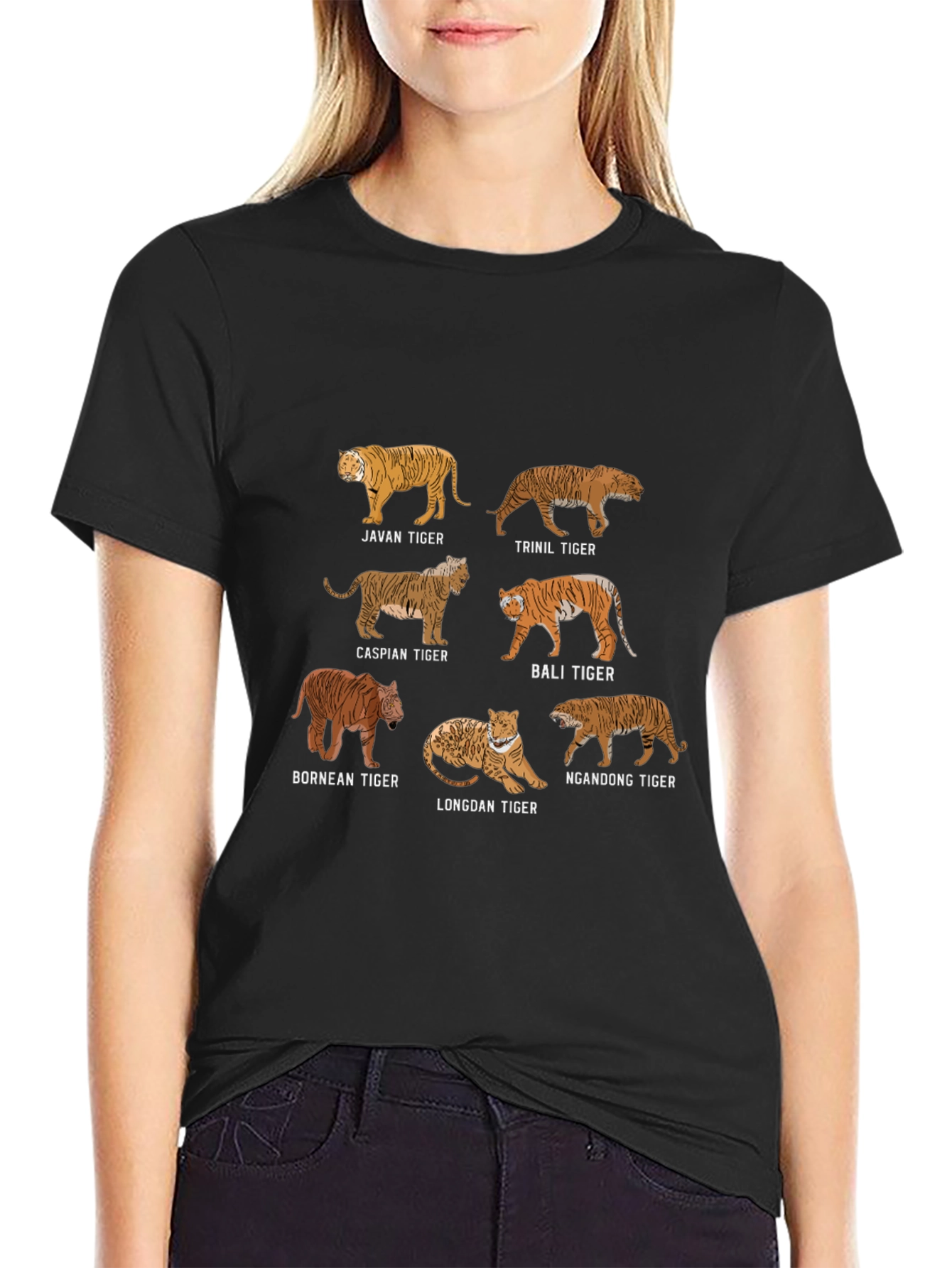 Tiger Species Graphic T-Shirt