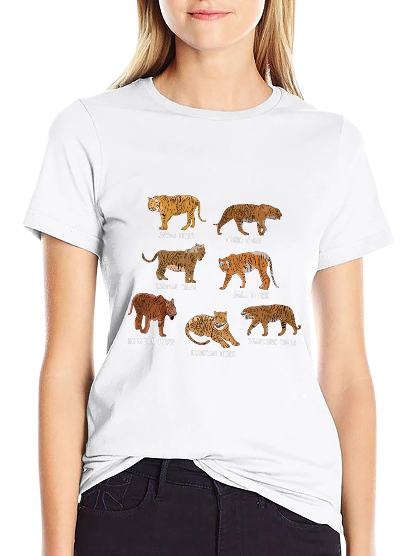 Tiger Species Graphic T-Shirt