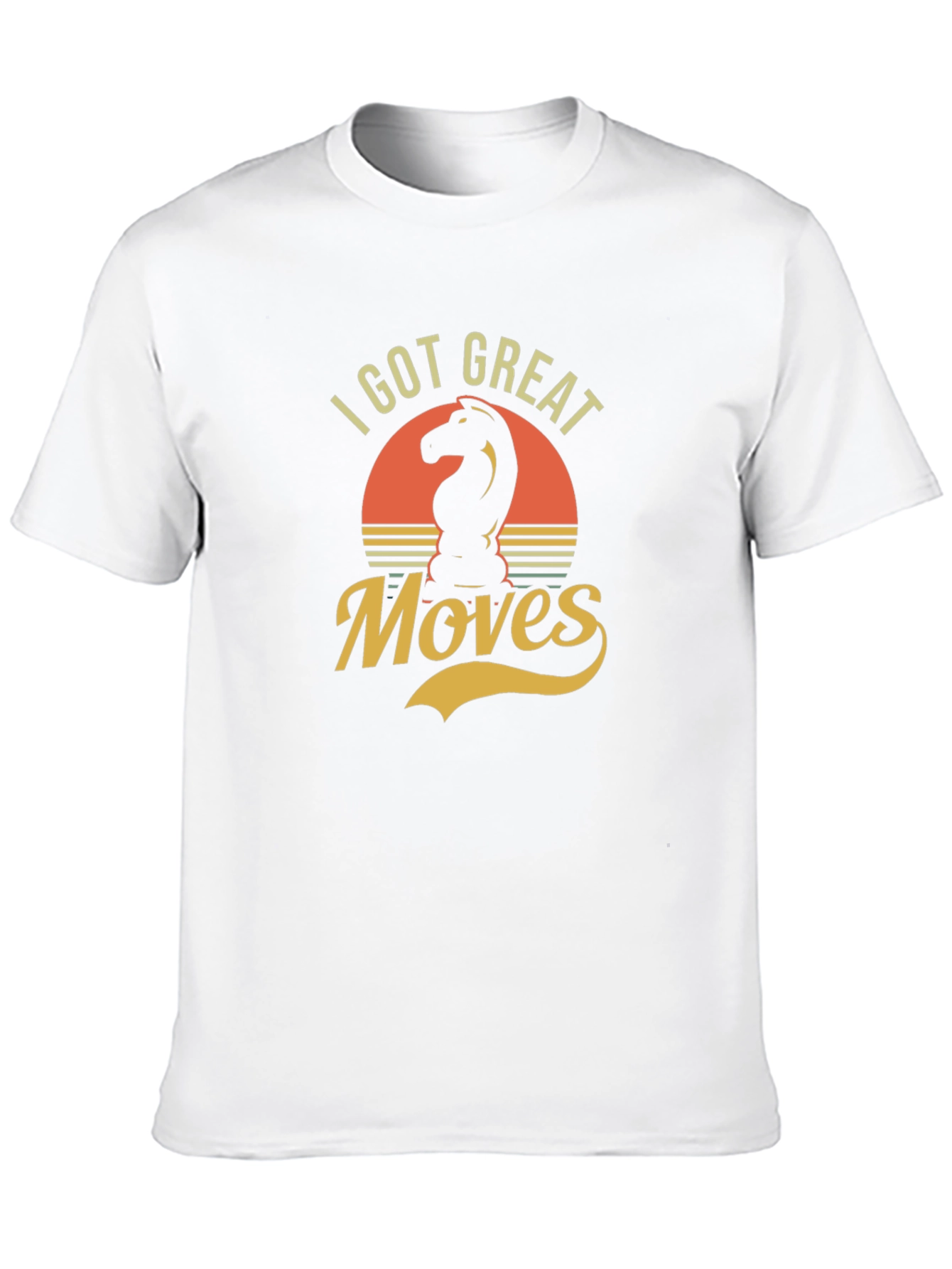I Got Great Moves Chess Knight Graphic T-Shirt