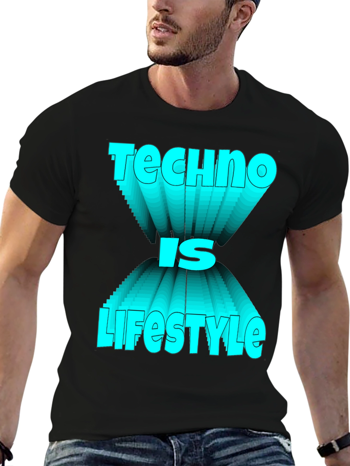 Techno is Lifestyle Graphic T-Shirt