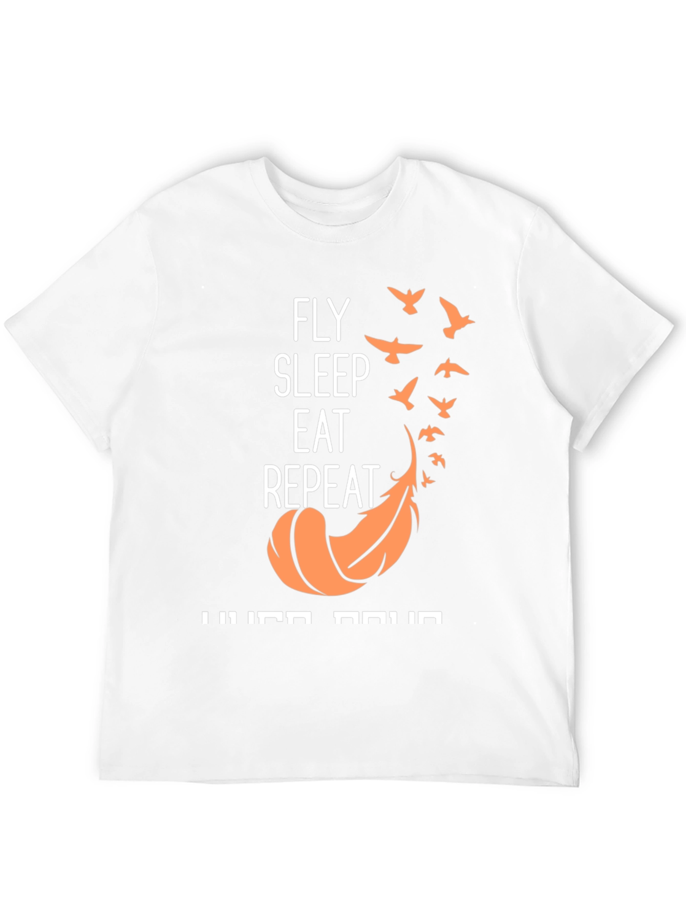 Fly Sleep Eat Repeat Graphic T-Shirt