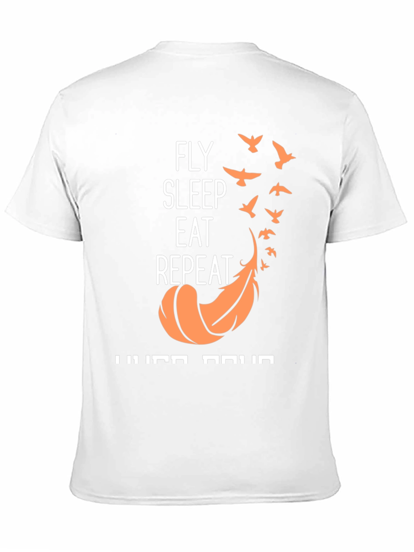 Fly Sleep Eat Repeat Graphic T-Shirt