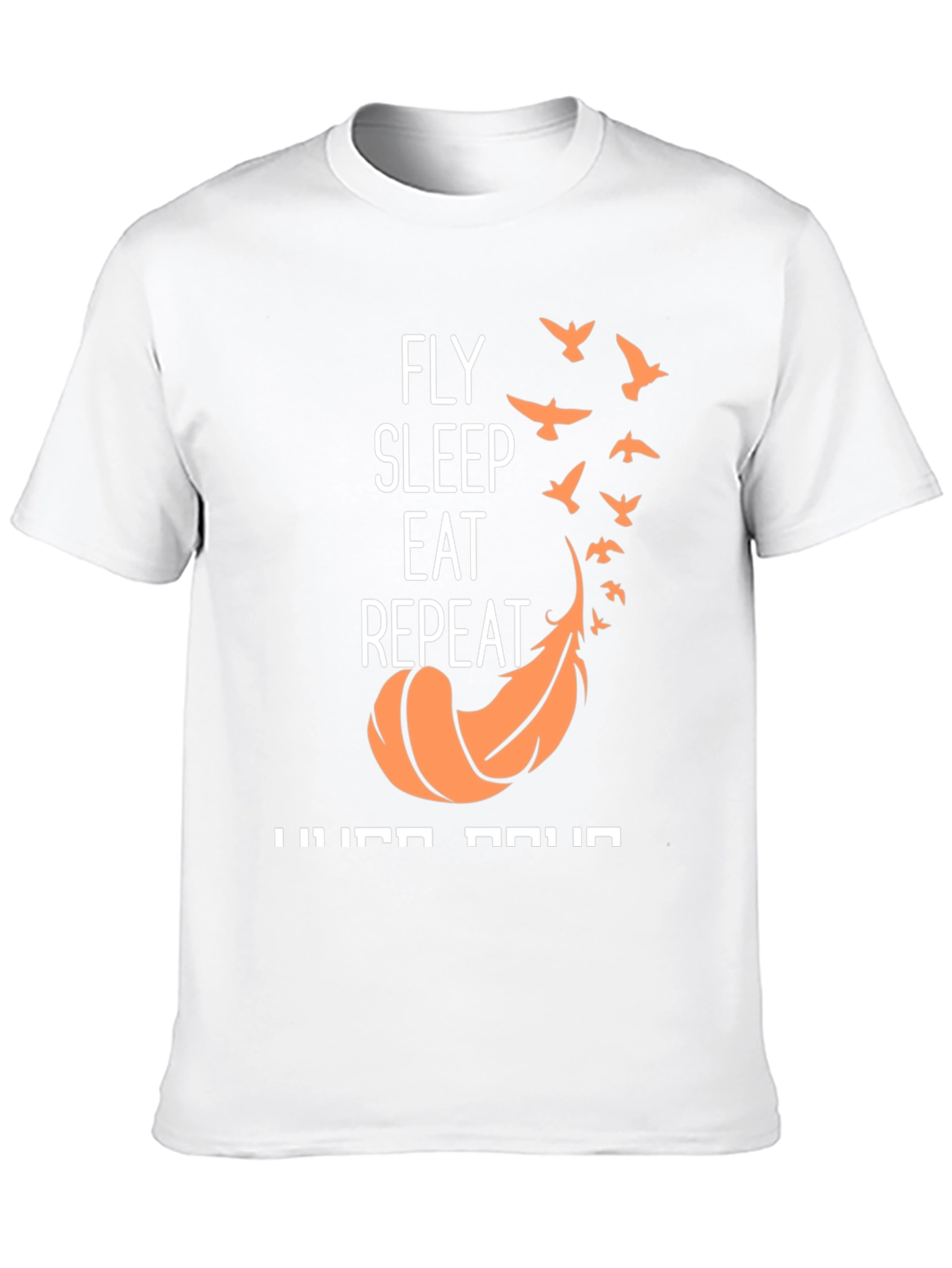 Fly Sleep Eat Repeat Graphic T-Shirt