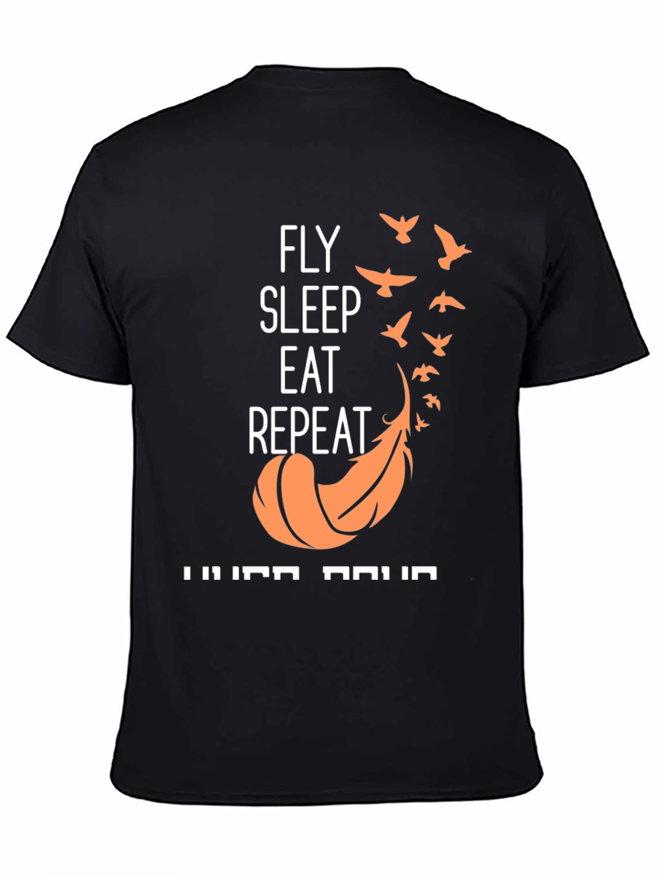Fly Sleep Eat Repeat Graphic T-Shirt