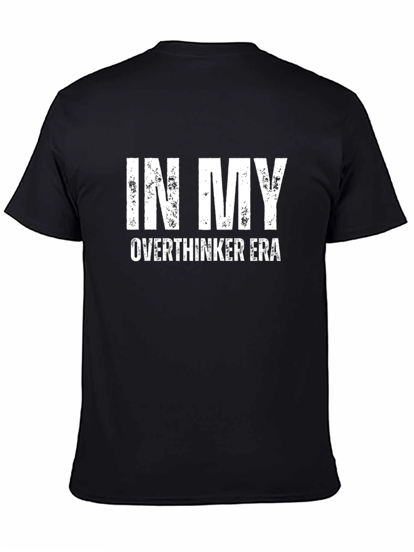 In My Overthinker Era Graphic Tee - Black