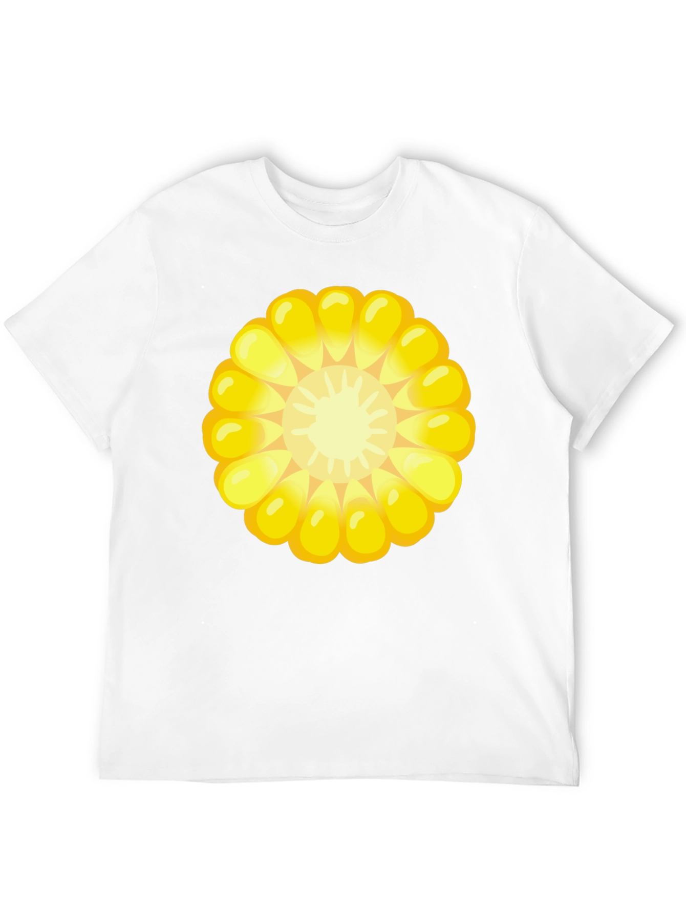 Corn Cob Graphic Tee - Black