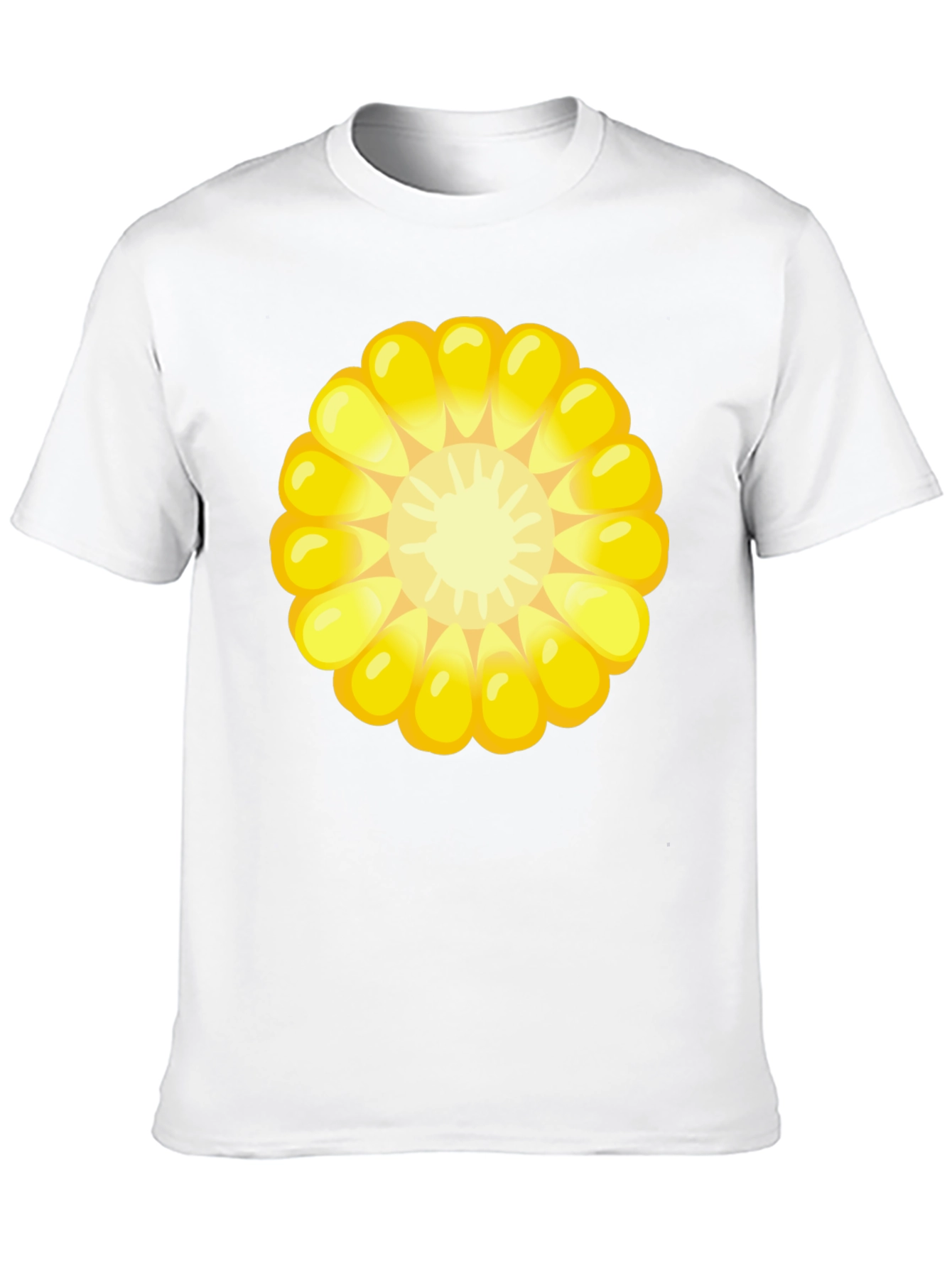 Corn Cob Graphic Tee - Black