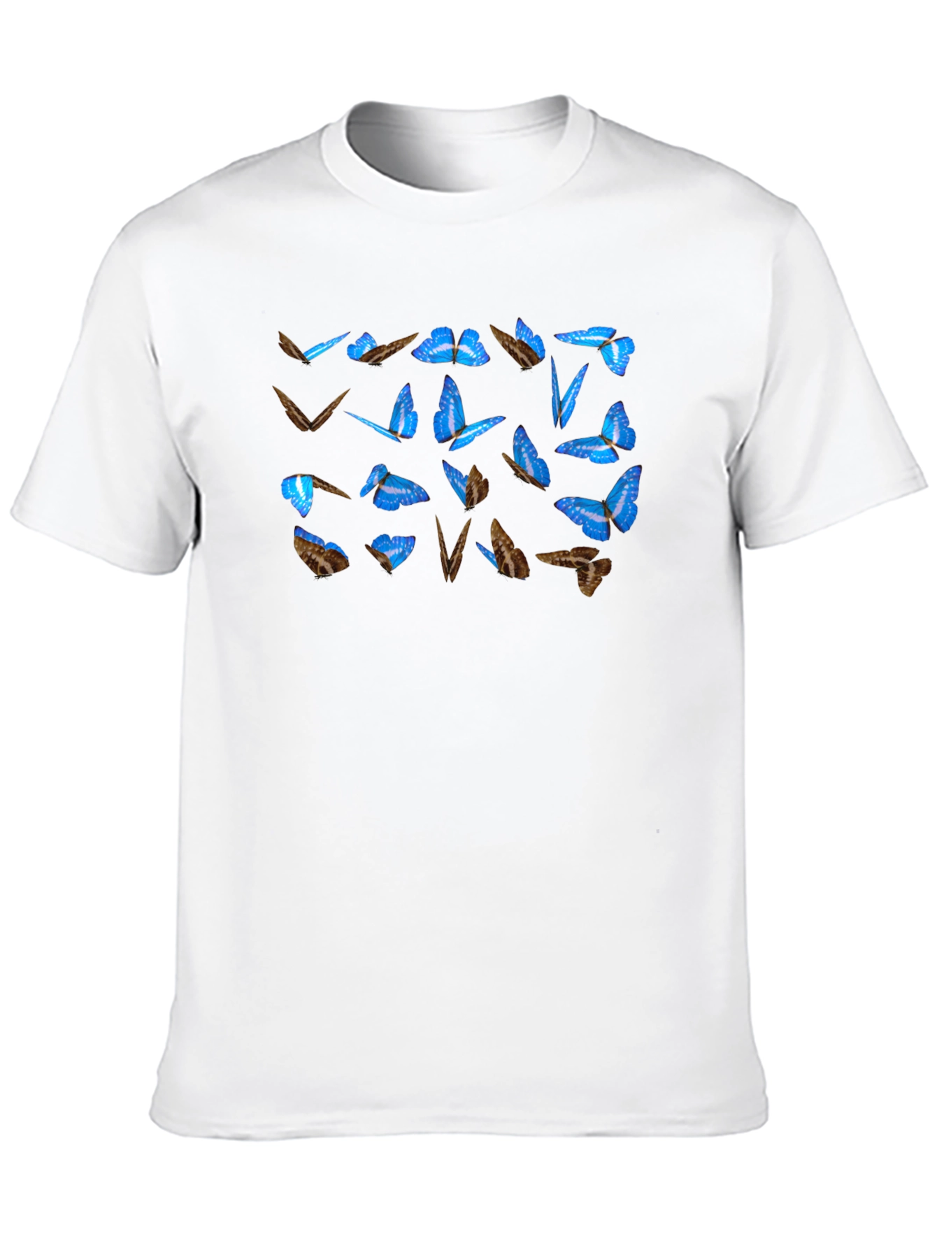 Butterfly Graphic Tee - Mens Black T-Shirt