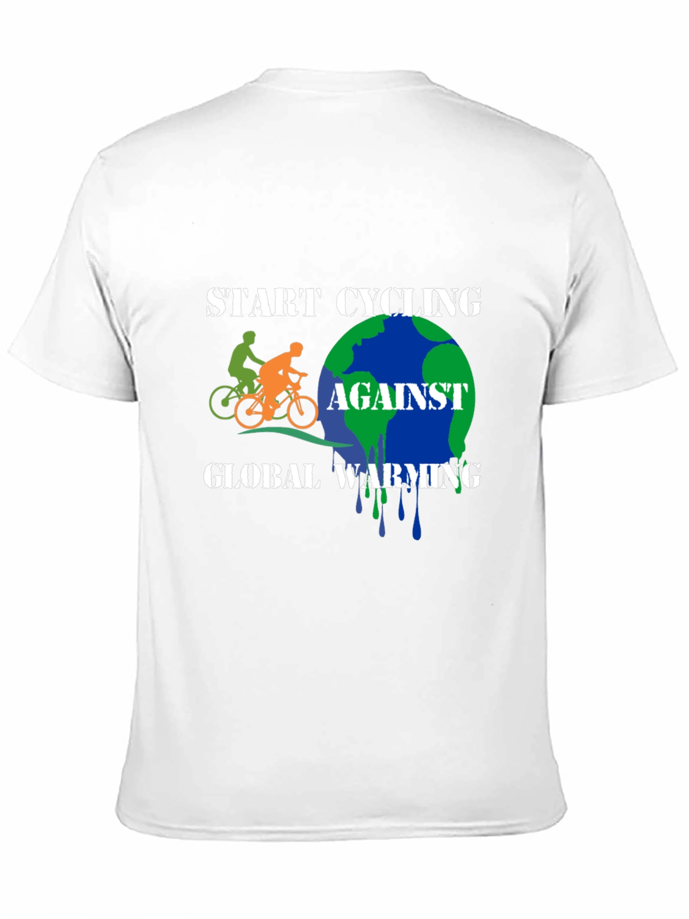 Start Cycling Against Global Warming T-Shirt