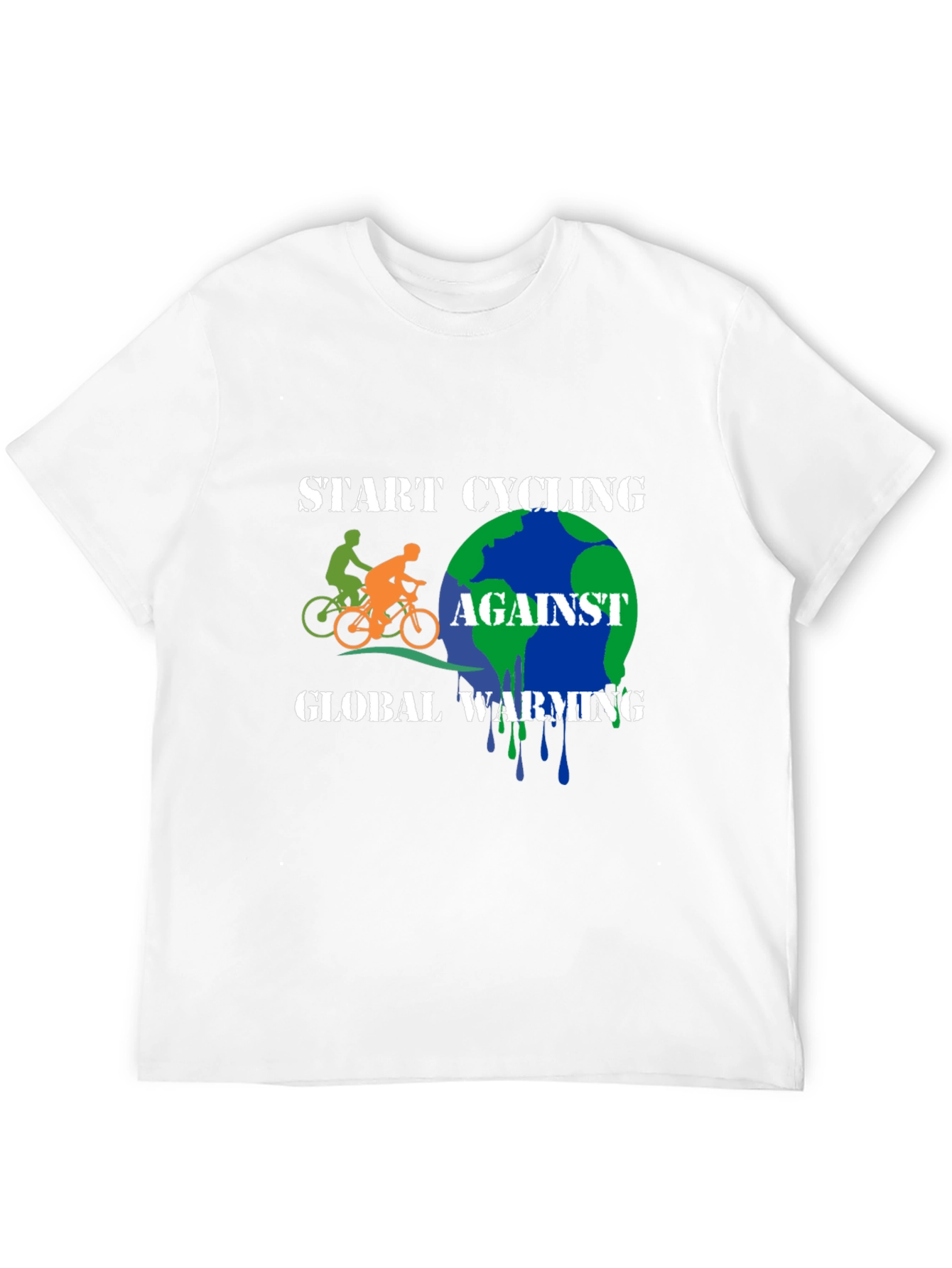 Start Cycling Against Global Warming T-Shirt