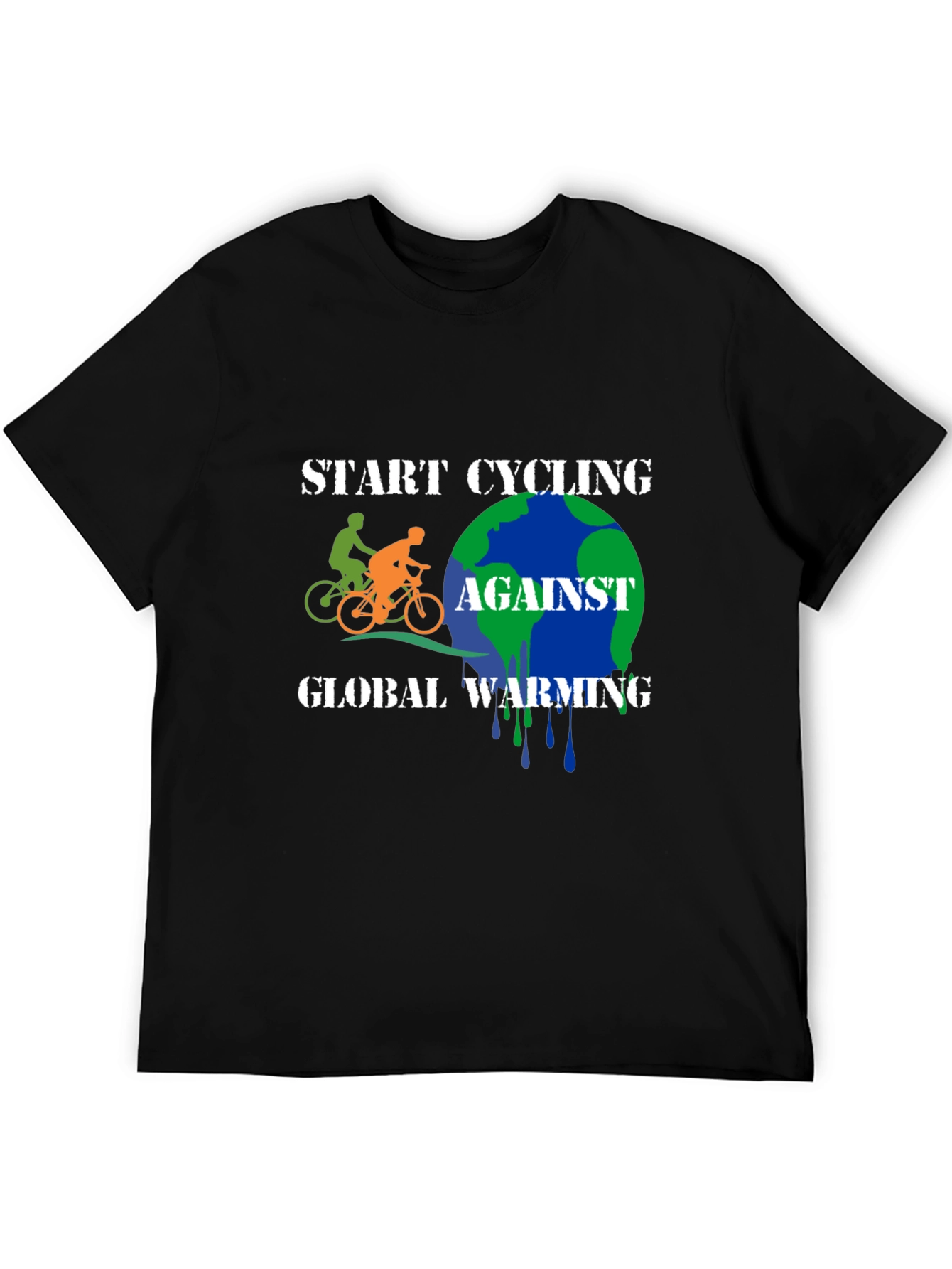 Start Cycling Against Global Warming T-Shirt
