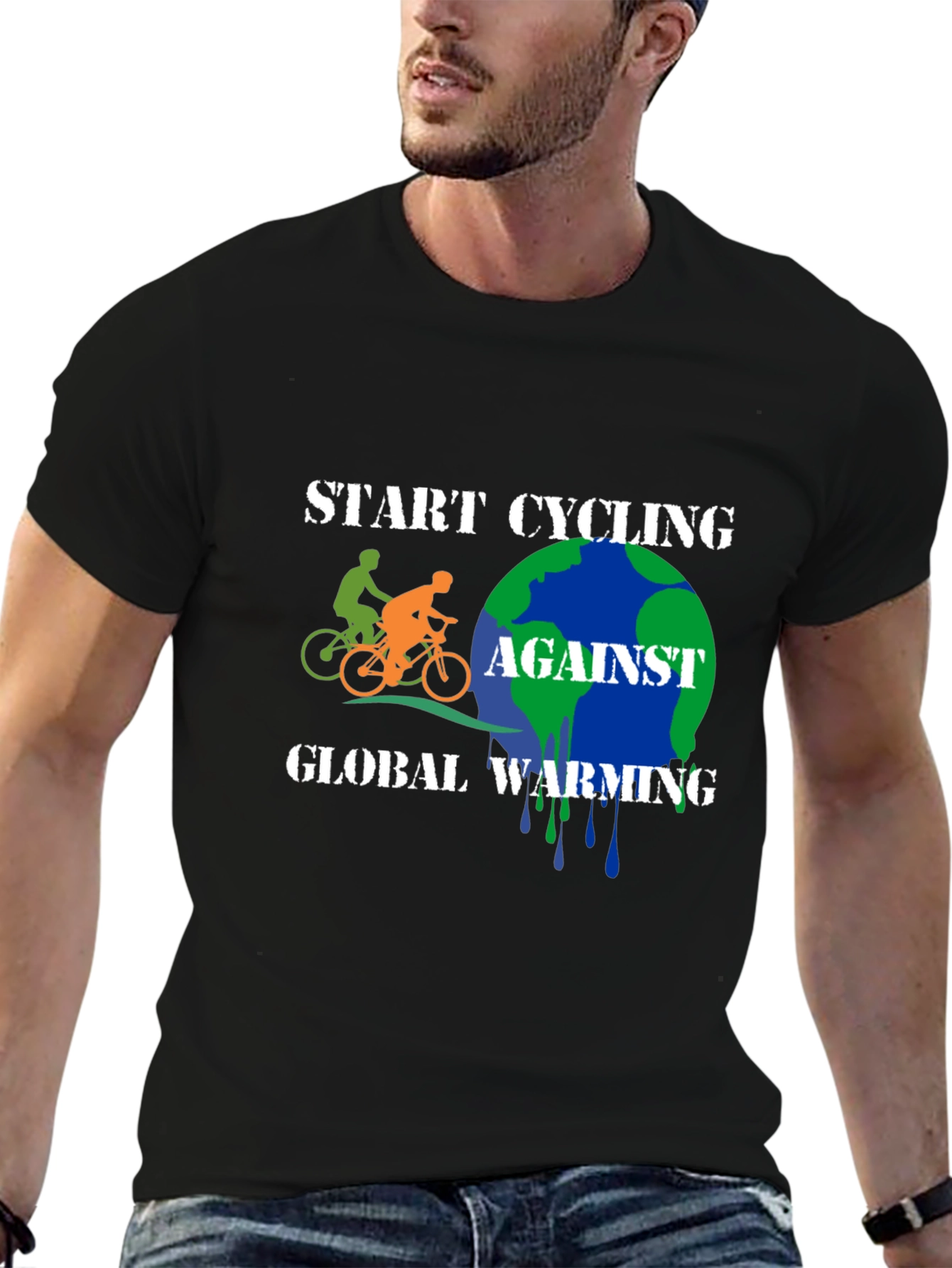 Start Cycling Against Global Warming T-Shirt