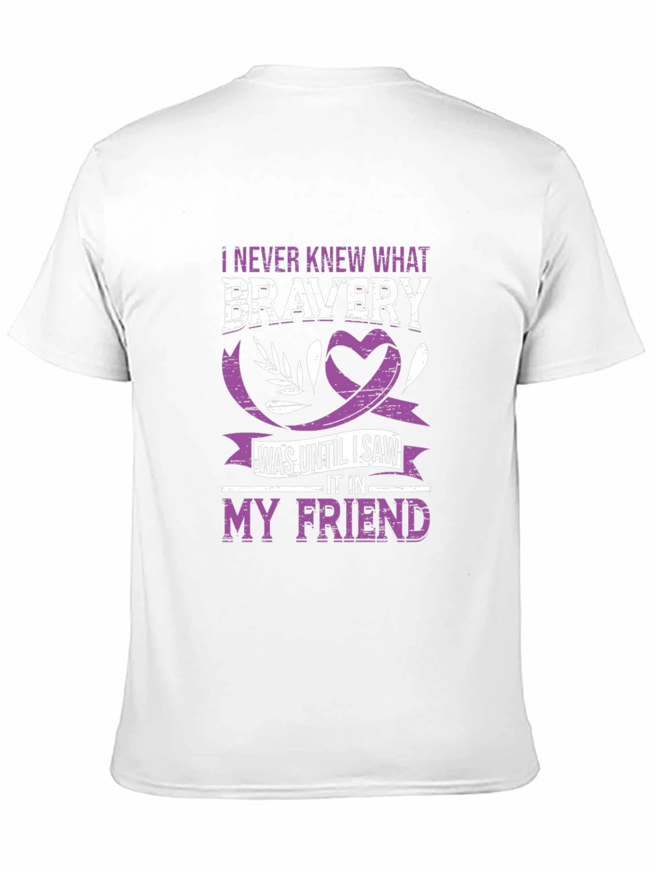 Bravery My Friend T-Shirt Black
