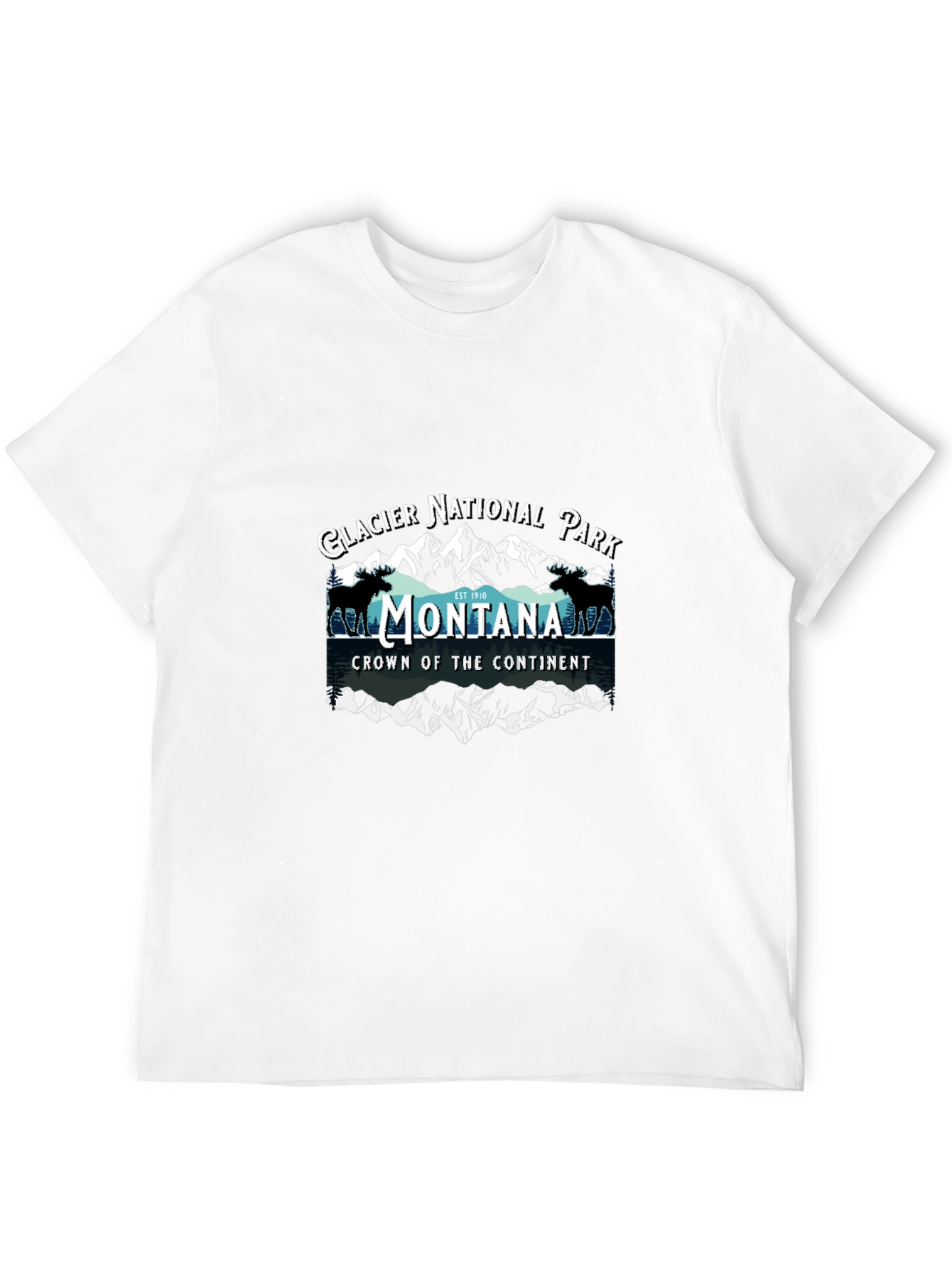 Glacier National Park Montana T-Shirt