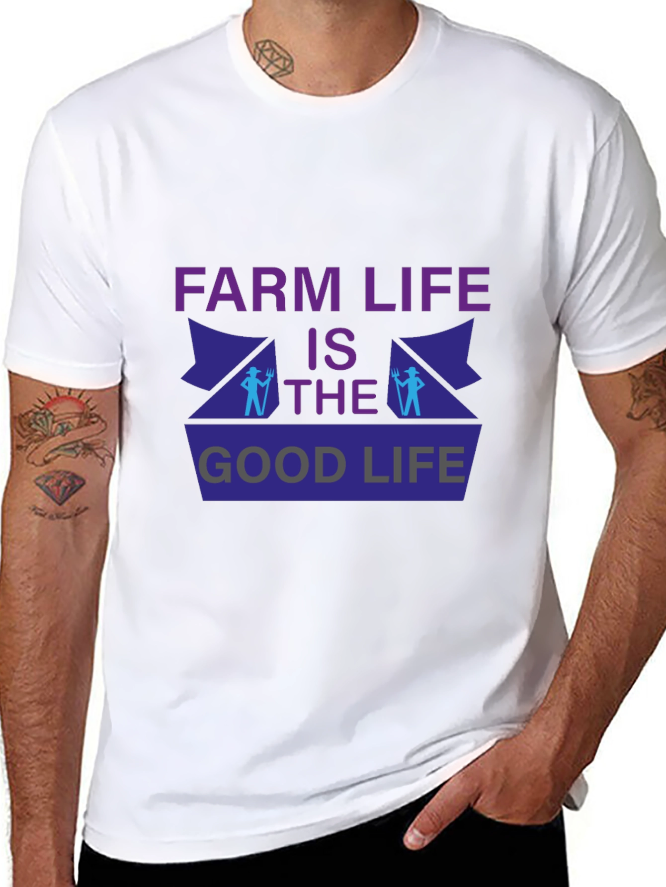 Farm Life Graphic Tee - The Good Life T-Shirt