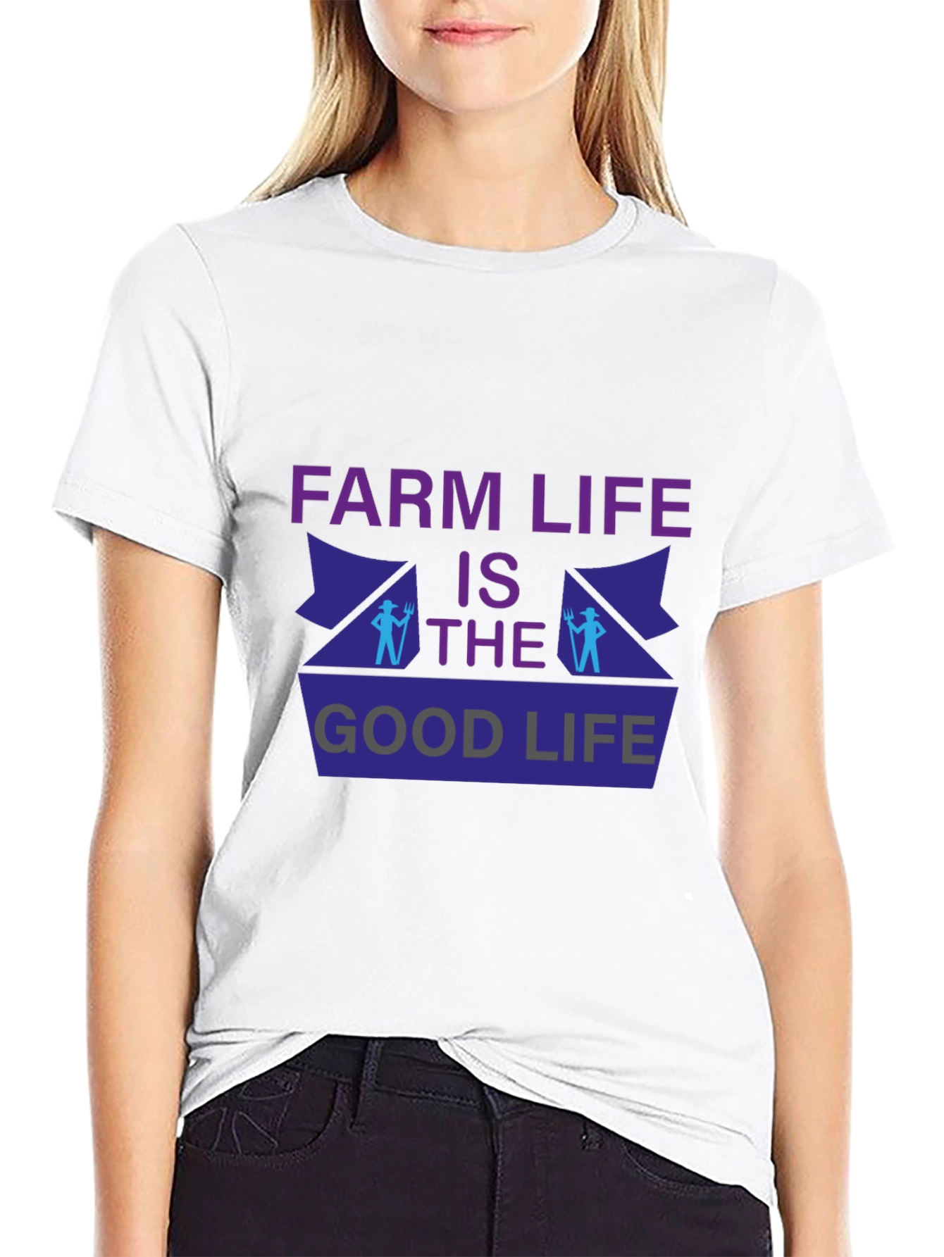 Farm Life Graphic Tee - The Good Life T-Shirt