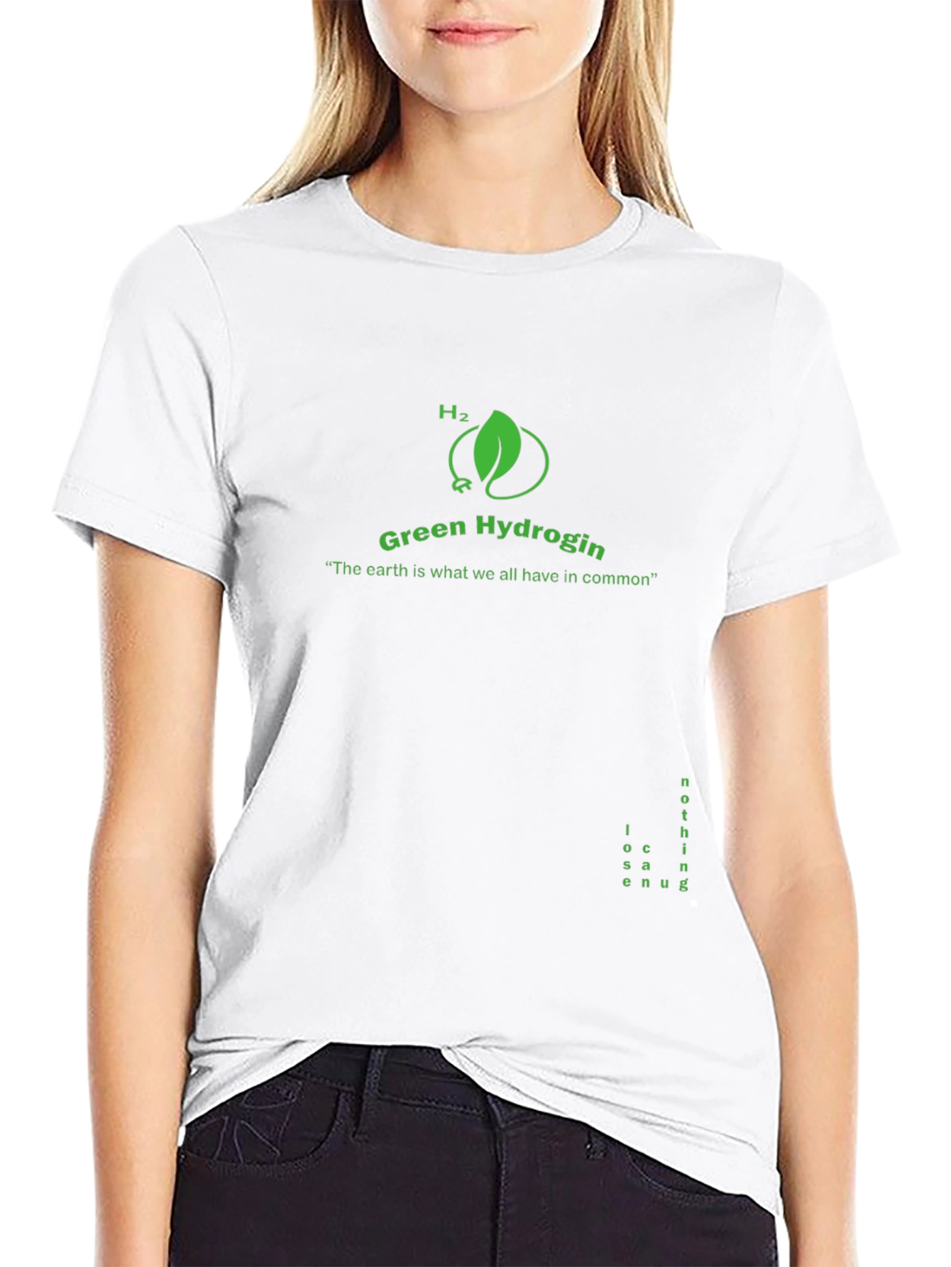 Green Hydrogen T-Shirt - Earth Awareness Tee