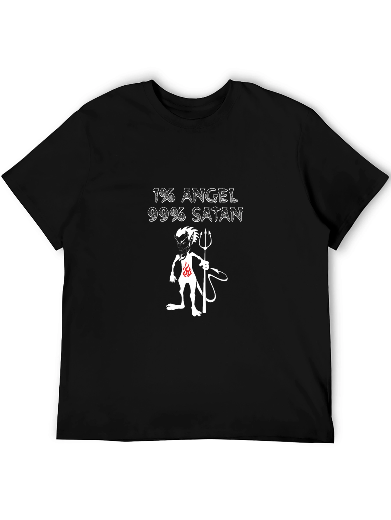 1% Angel 99% Satan Graphic Tee